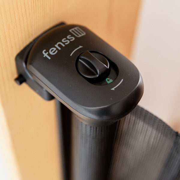 Oprolbaar traphek Lizz – zwart