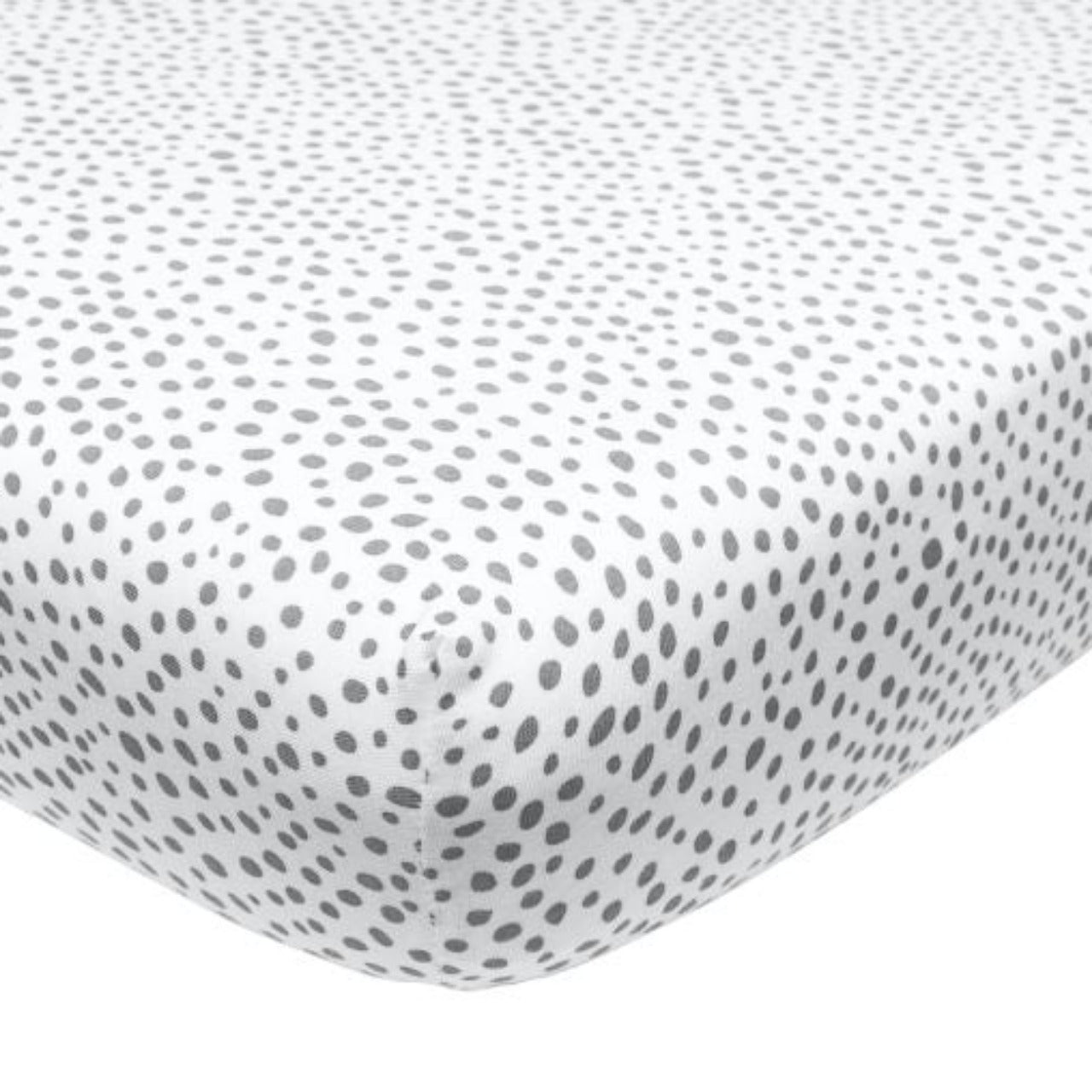 Fitted sheet 1-person bed (90x200 cm) - Cheetah Light Grey