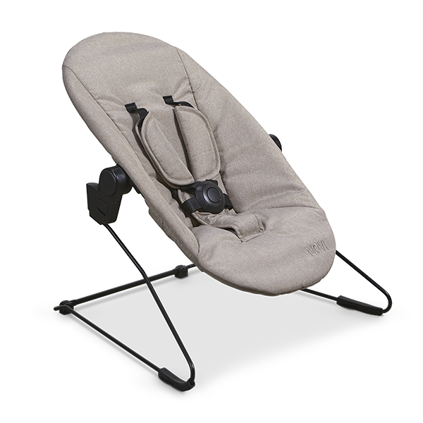 Novi Baby 1-2 Grow Kinderstoel - Zwart/Sand