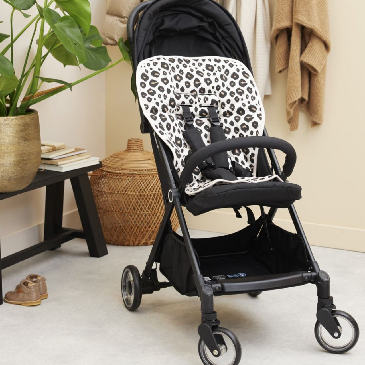 Universele buggy inlegger - Leopard Sand