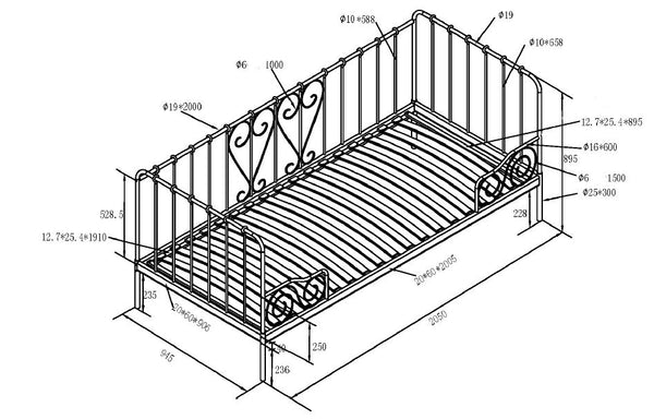 Alice Cabin Bed 90x200