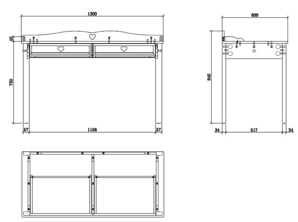 Vipack Amori desk