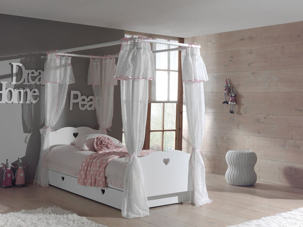 Amori canopy bed 90x200