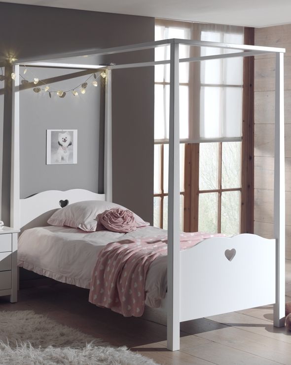 Amori canopy bed 90x200