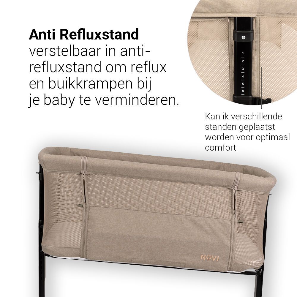 Co-sleeper Amy Air - Sand Melange