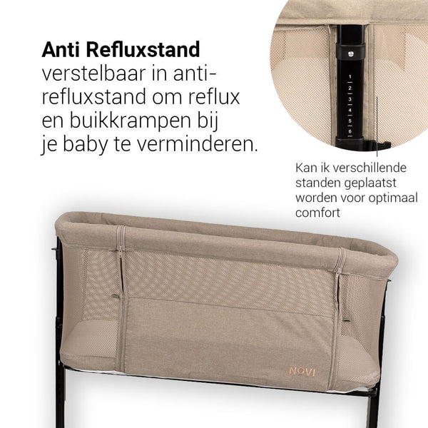 Co-sleeper Amy Air - Sand Melange