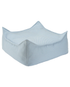 Outdoor Square Ottoman - Azure