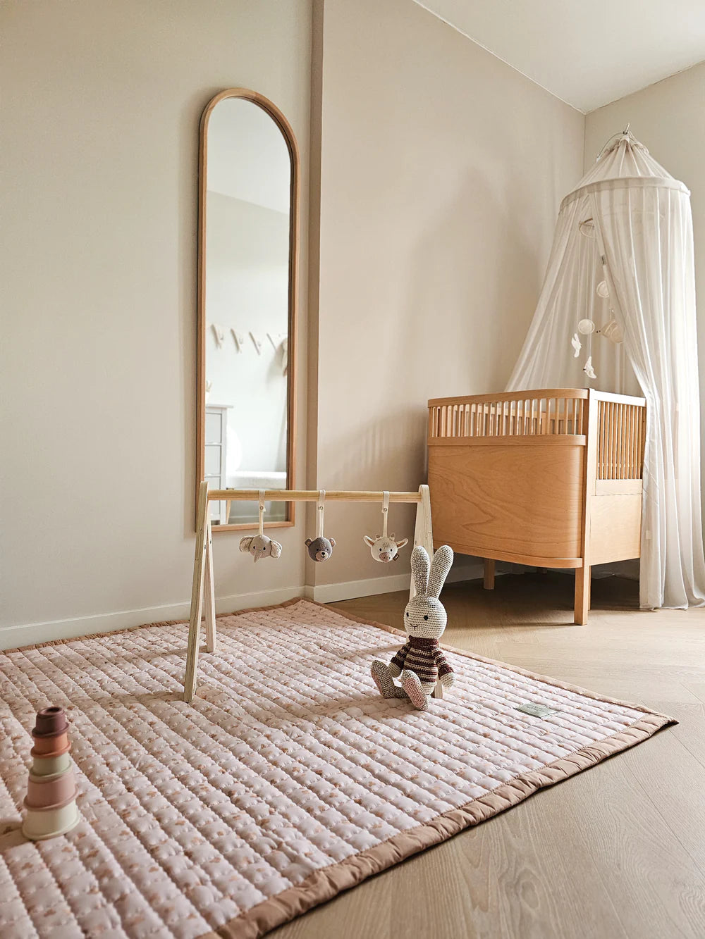 Play mat Loft Sunny Clovers (200x150 cm)