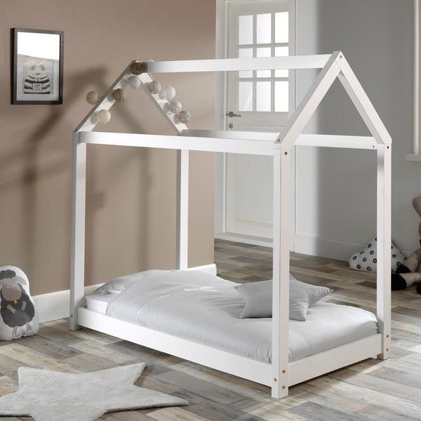 Cabane Toddler Bed 70x140 - White