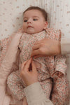 Eendelige Pyjama Fairy Floral - 50/56 (newborn)