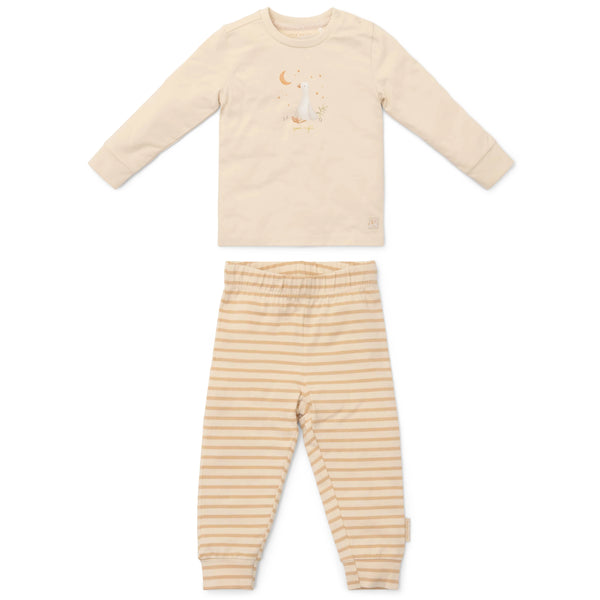 Tweedelige Pyjama Natural Stripes - 98/104 (2-4 jaar)