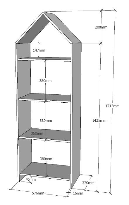 Vipack Casami cupboard open