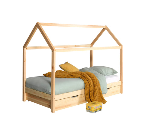 Dallas Huisbed Naturel inclusief bedlade