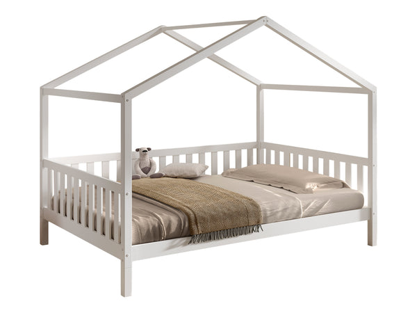 Dallas house bed (140x200) - Natural (convertible)