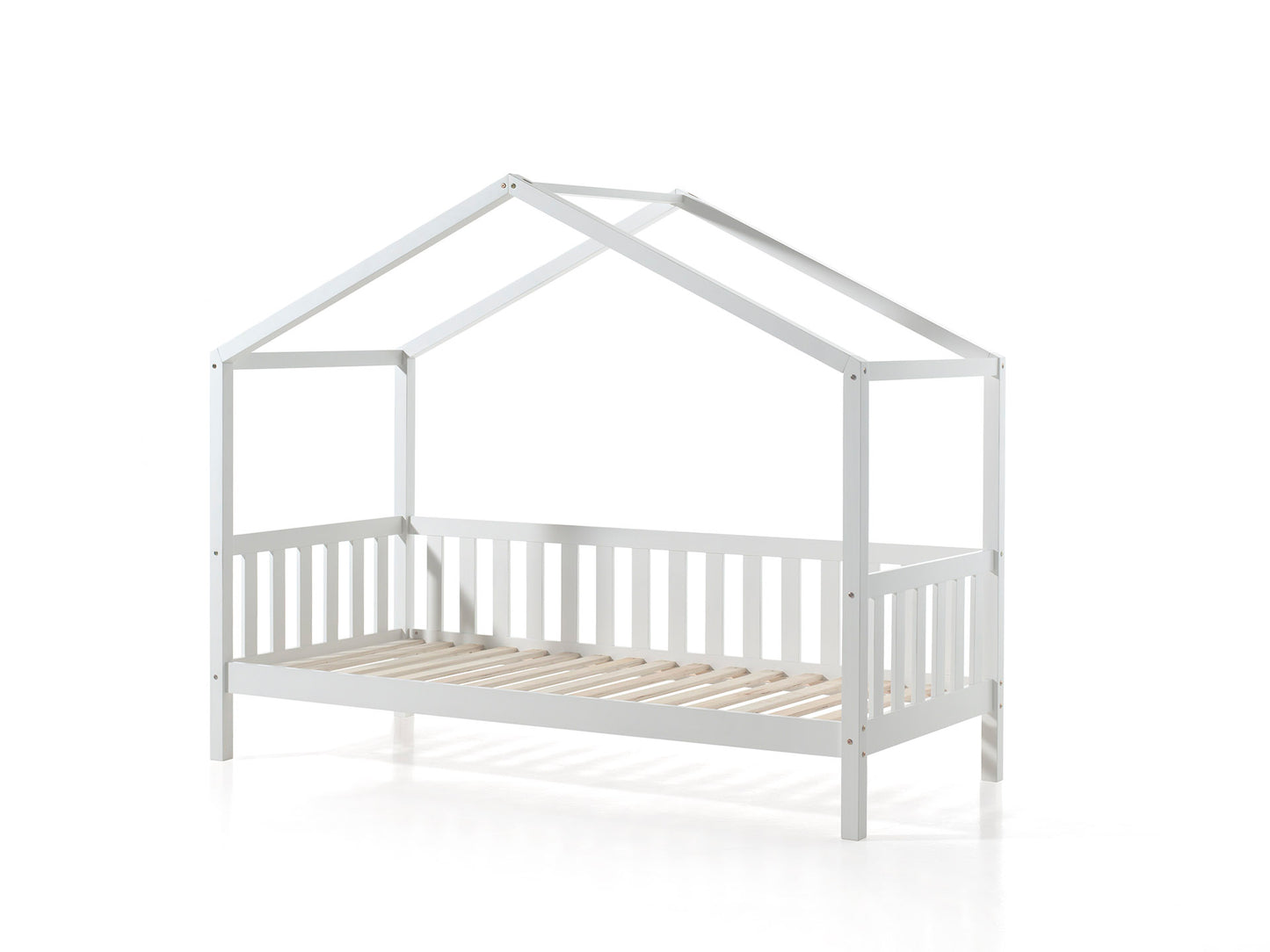 Vipack house bed Dallas 90x200 cm - White