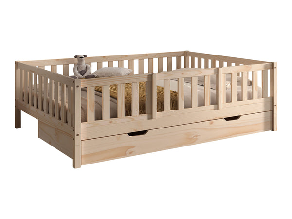 Dallas kajuitbed (140x200) - Natuur (ombouwbaar)