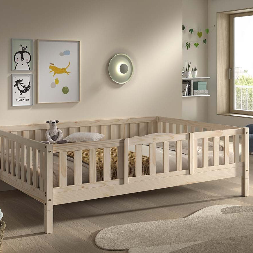 Dallas kajuitbed (140x200) - Natuur (ombouwbaar)