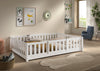 Dallas kajuitbed (140x200) - Wit