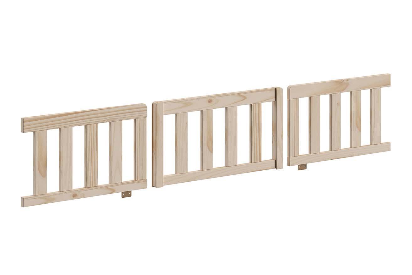 Dallas kajuitbed (140x200) - Natuur (ombouwbaar)