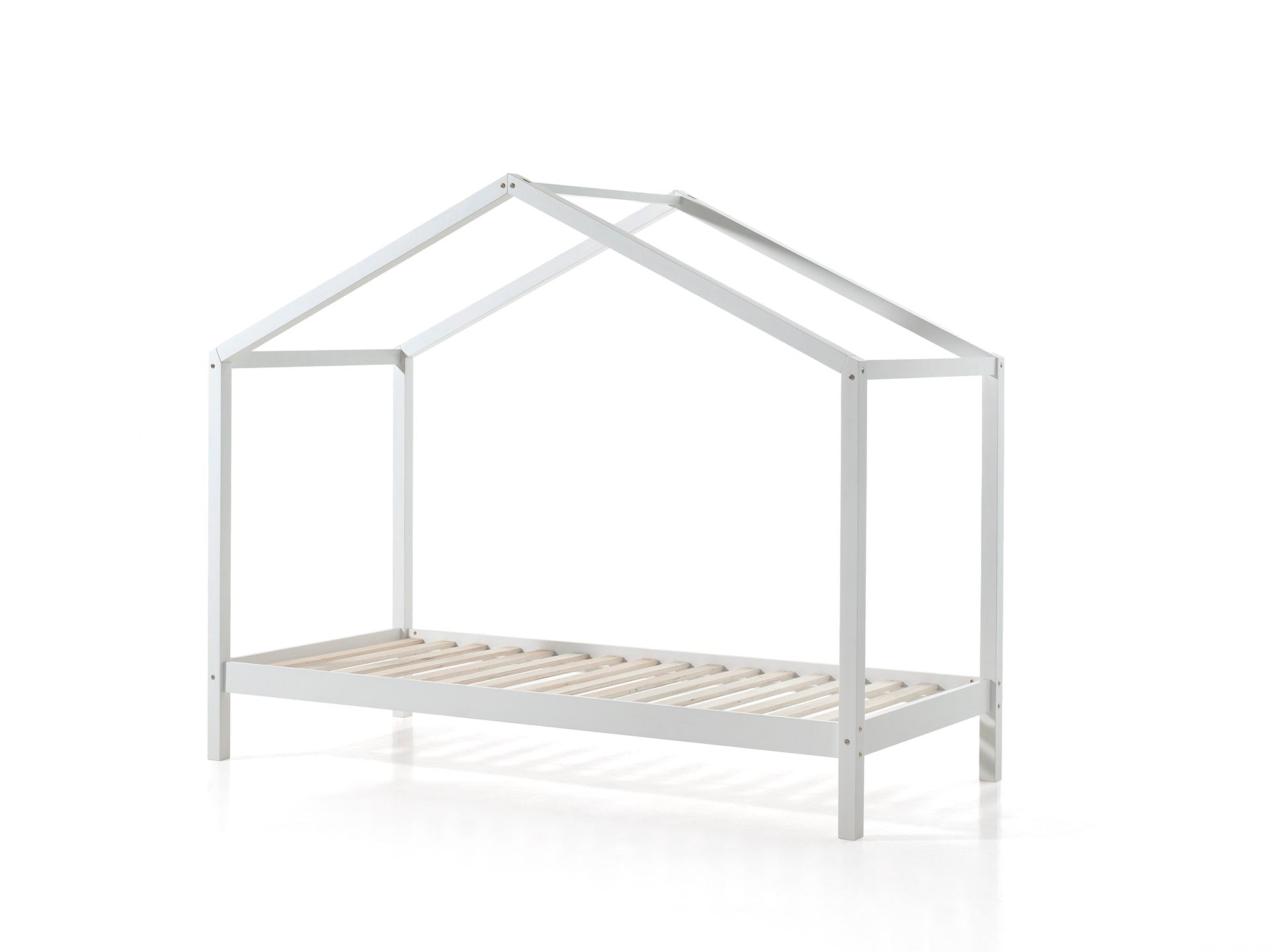 Vipack house bed Dallas 90x200 cm - White