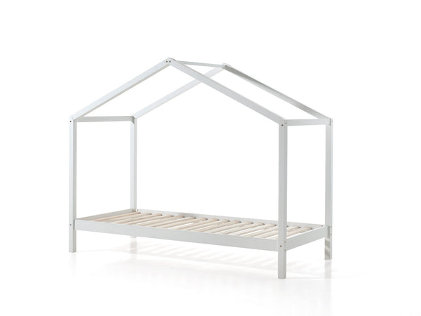 Vipack house bed Dallas 90x200 cm - White