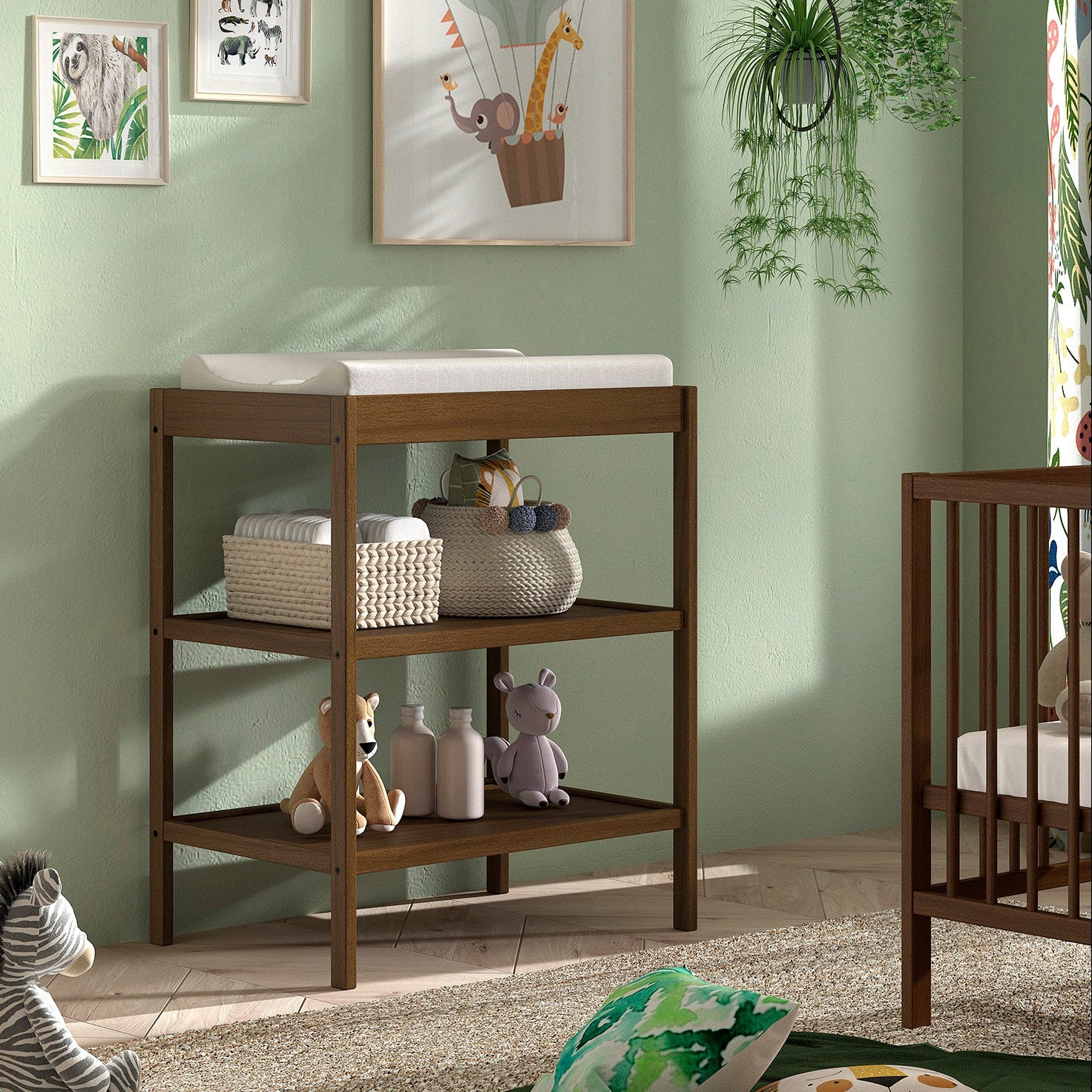 Commode Dino - Walnoot