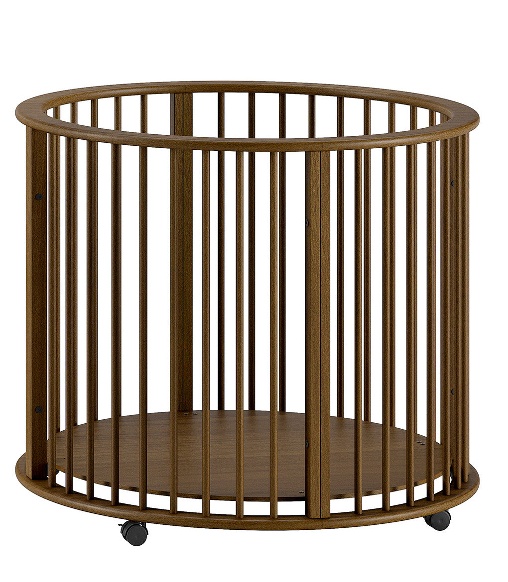 Dino Ronde Box - Walnoot