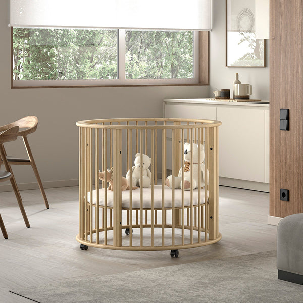 Dino Ronde Box - Naturel