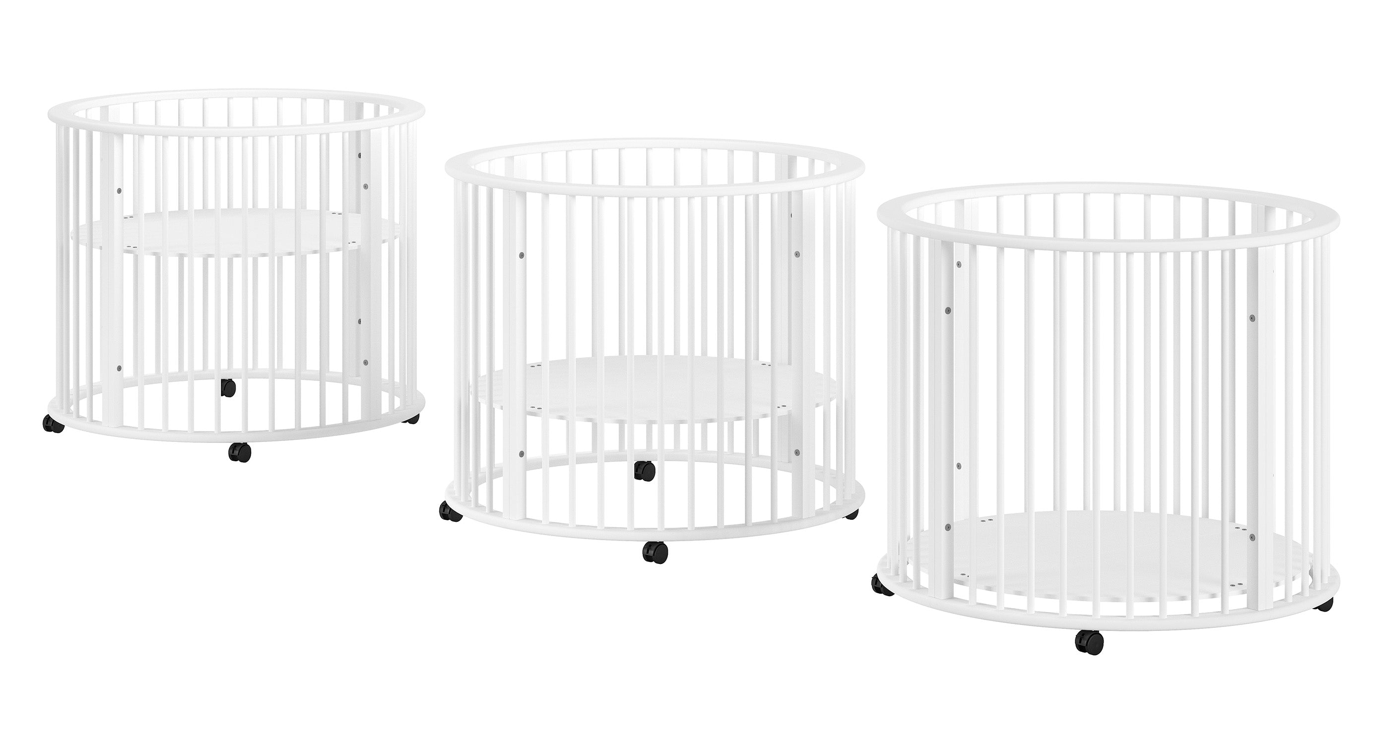 Dino Ronde Box - Wit