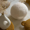 Wigiwama White Cream Ball cushion