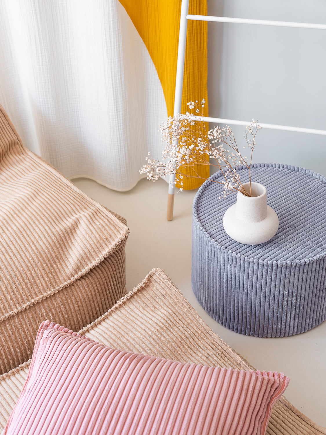 Wigiwama Ottoman Brown Sugar