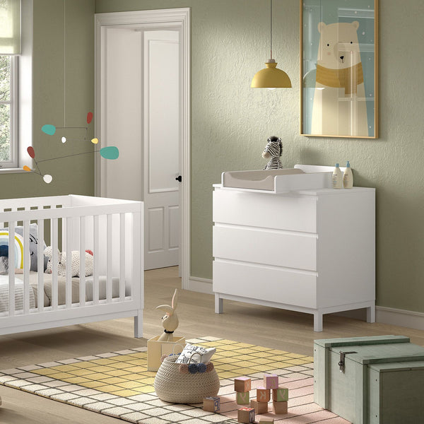 Eva chest of drawers - White