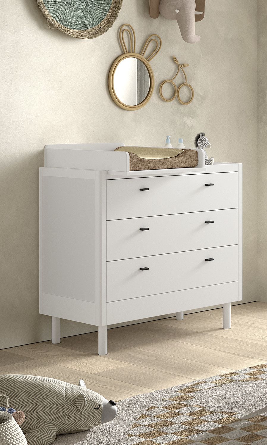 Chest of drawers Forrest - White