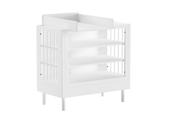 Chest of drawers Forrest open - White