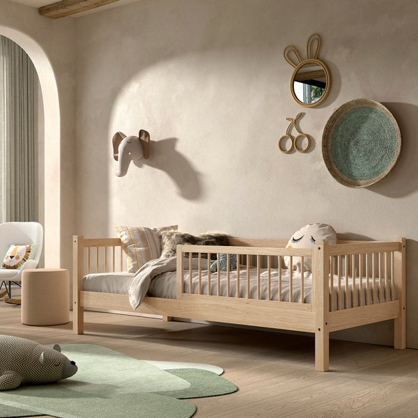 Forrest Kajuitbed 90x200 - Beuken