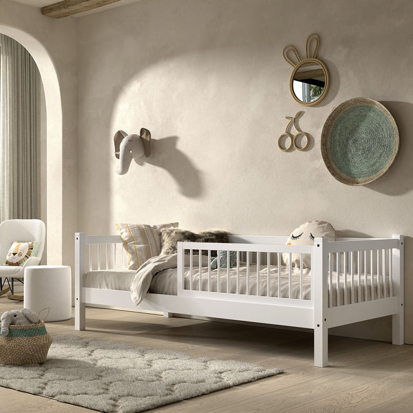 Forrest Kajuitbed 90x200 - Wit