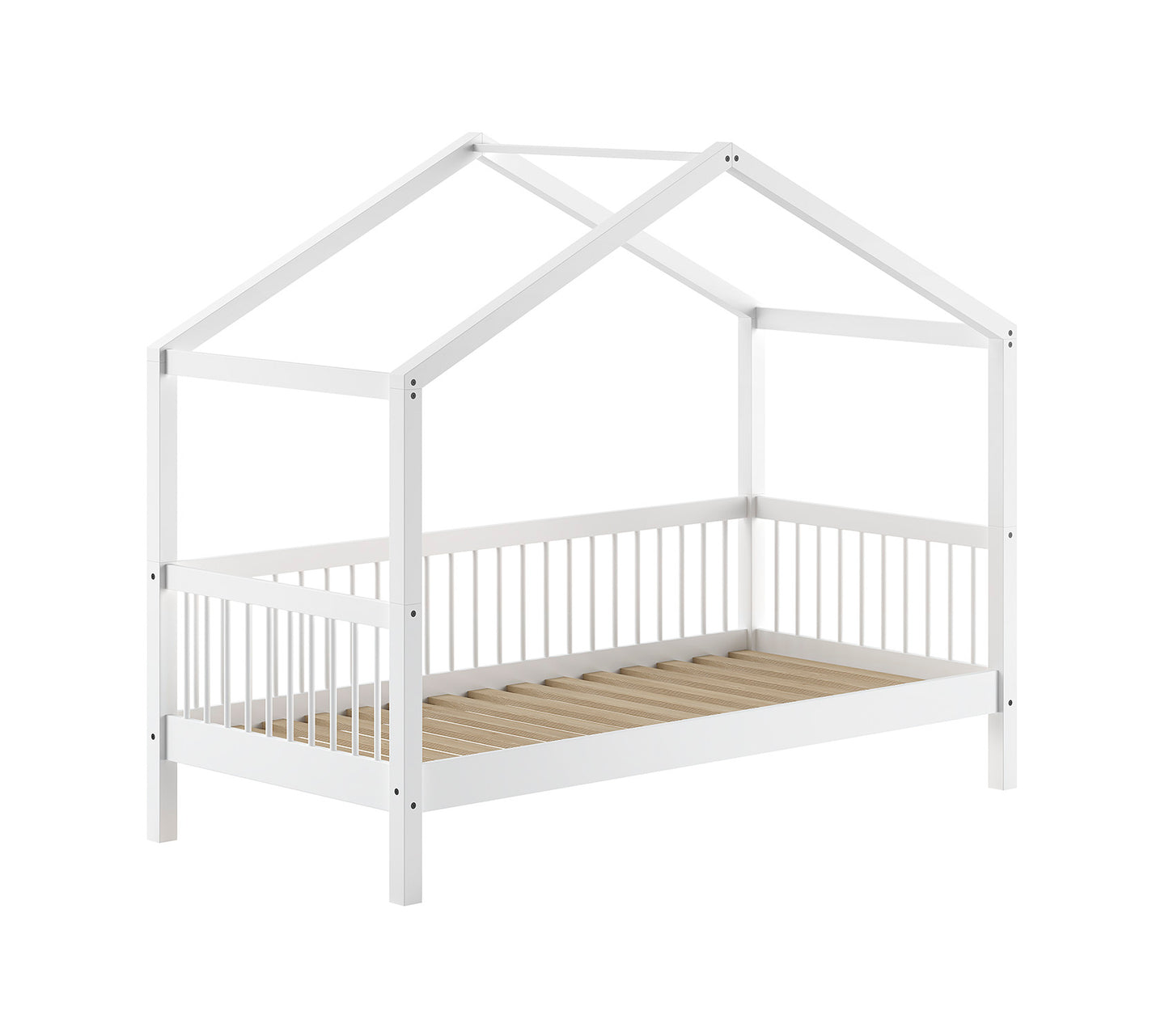 Vipack Forrest House Bed 90x200 - White