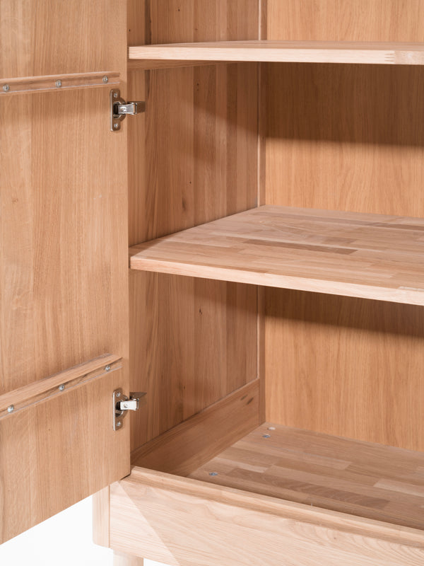 Forrest 2-door wardrobe - Oak