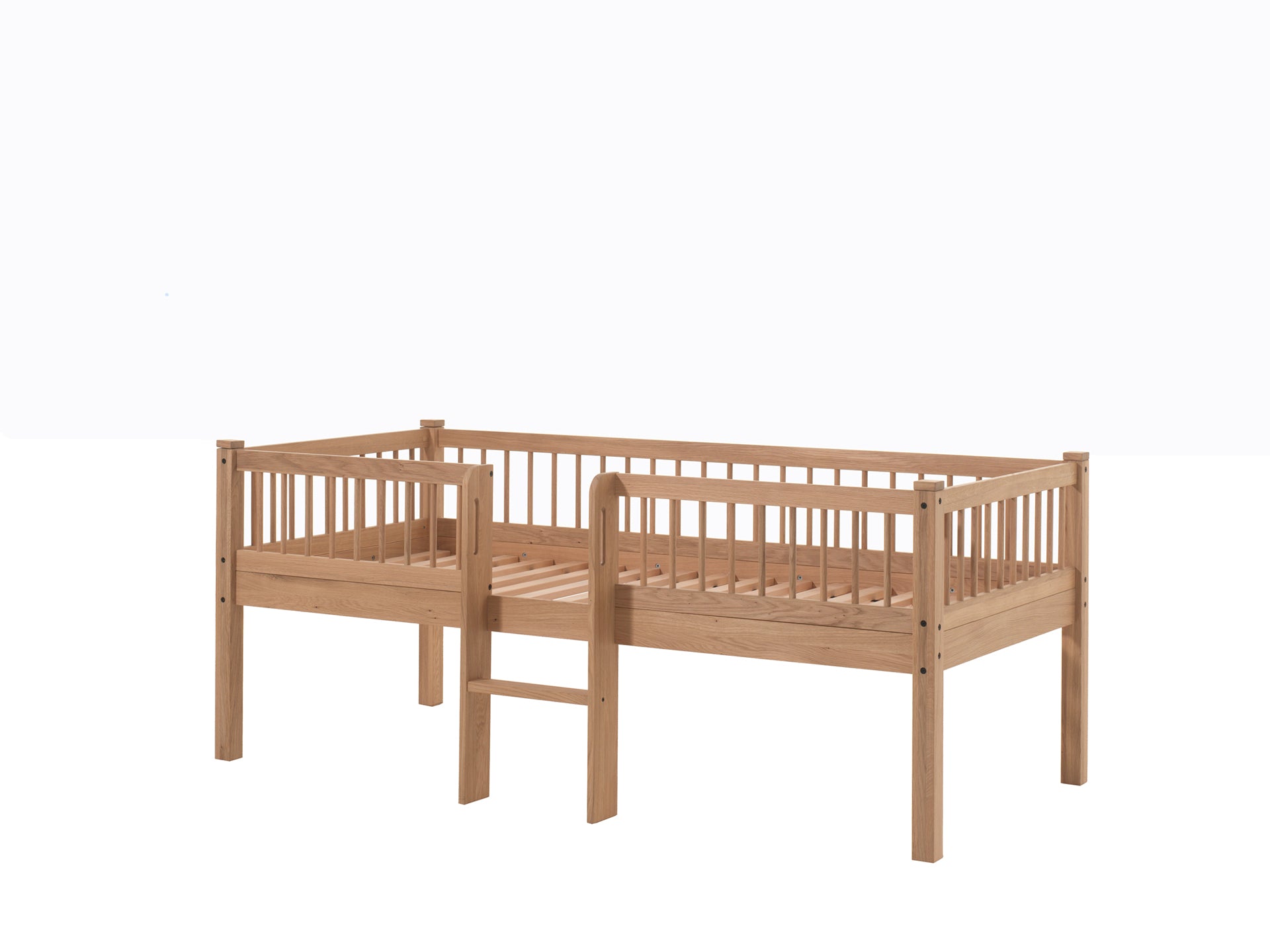 Forrest Halfhoogslaper incl opbergbakken - Eiken