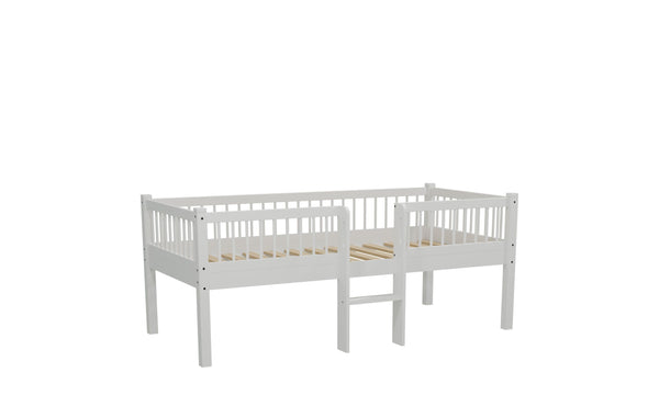 Forrest Halfhoogslaper incl opbergbakken - Beuken Wit