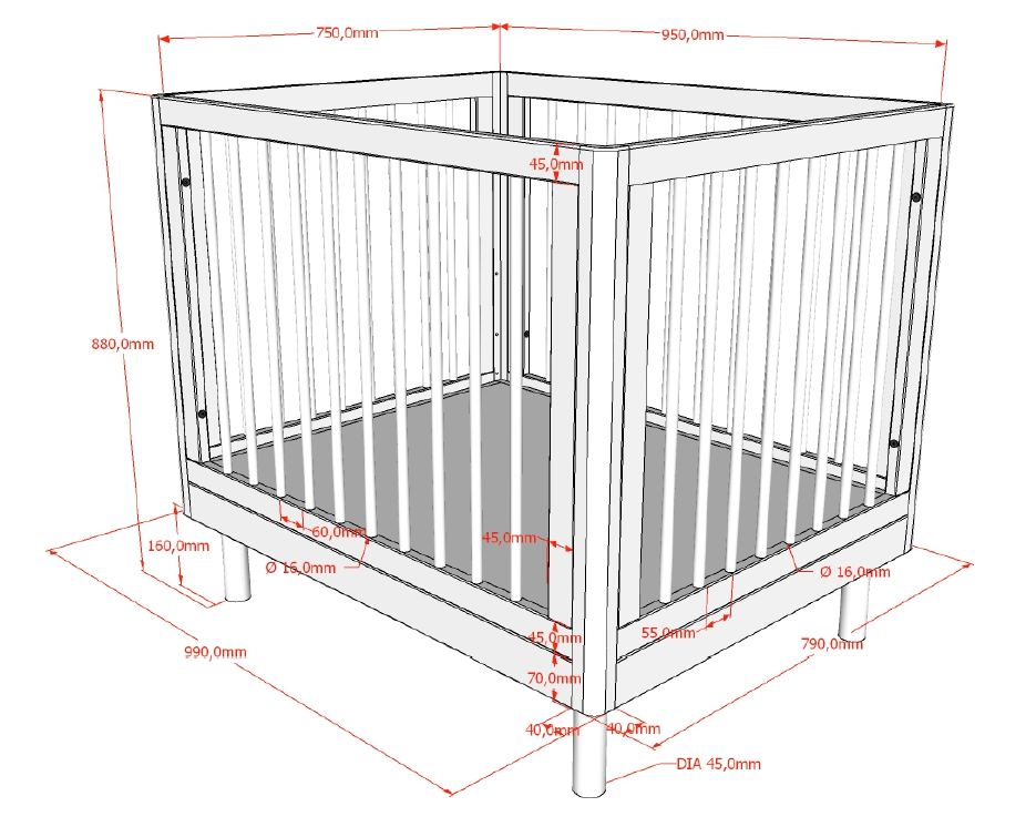 Forrest Box - Eiken