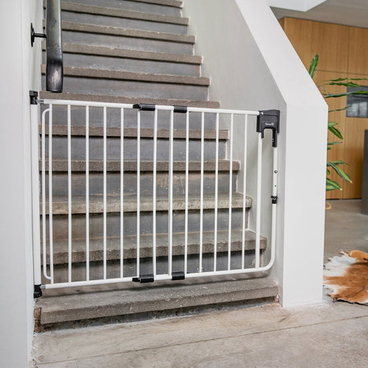Fenss Safetydoor stair gate - White (metal)