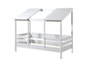 House bed with 2 roof panels 90x200 cm