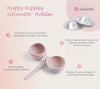Happy Nipples® opbergetui voor Silverette® tepelkapjes