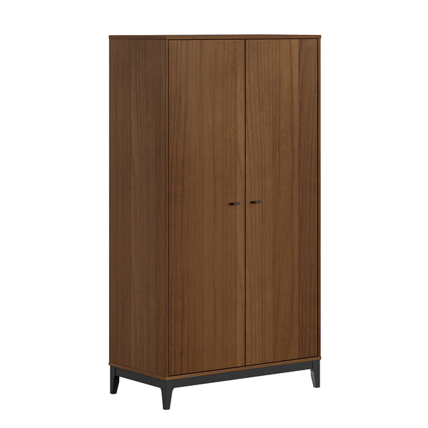 Ilyas 2-deurskast - Walnoot