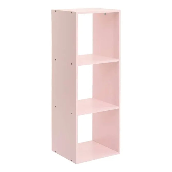 3-vaks Opbergkast - Roze