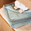 Blanket Cradle 75x100cm Jungle Jambo - Ash Green/Laurel