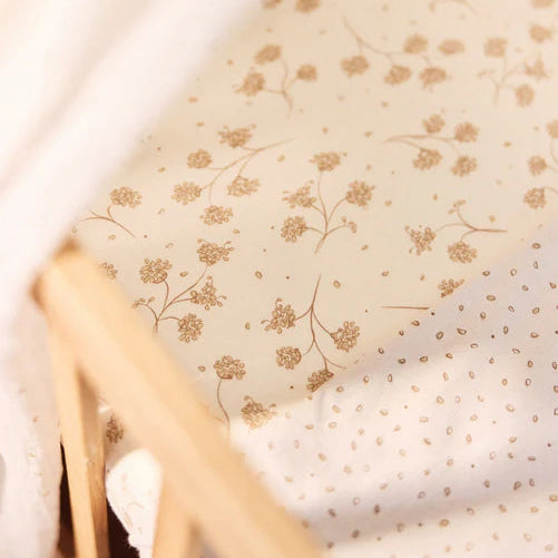Fitted sheet cot (60x120 cm) - Bloomy