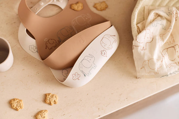 Hydrofiele monddoekjes 3-pack - Elephant Tales