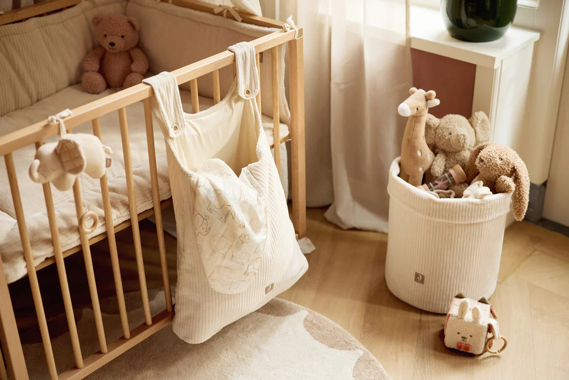 Opbergmand Cloudy Rib - Oatmeal